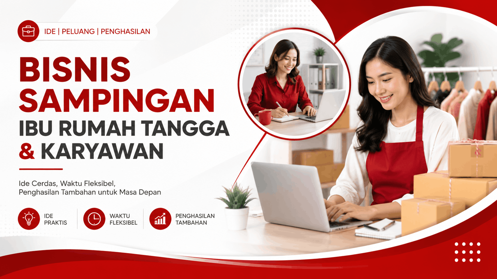 Bisnis Sampingan untuk Ibu Rumah Tangga & Karyawan